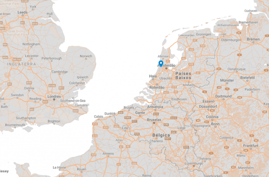 Onde fica Haarlem na Holanda