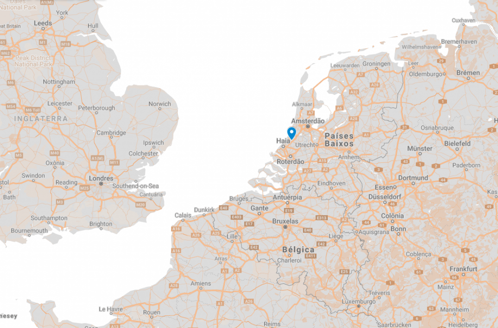 Onde fica Leiden na Holanda