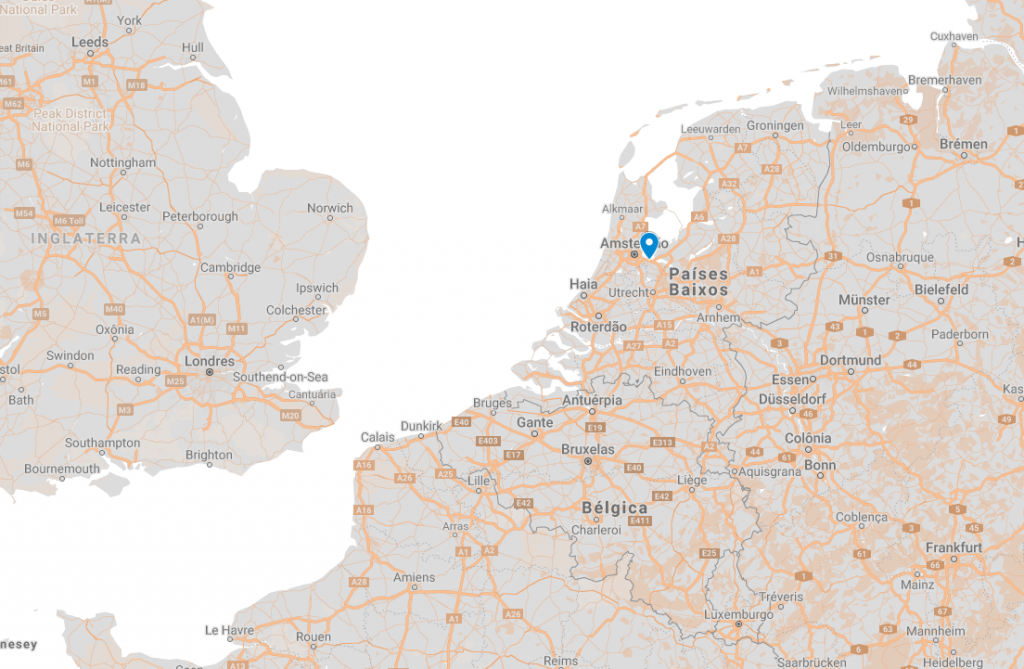 Onde fica Muiden na Holanda